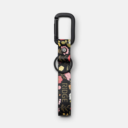 Ridge Keychain - Moonlight Garden Leather