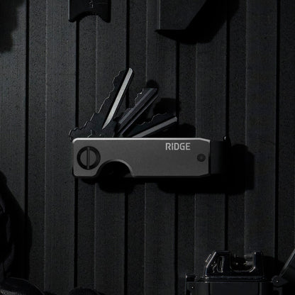 Ridge KeyCase - Gunmetal