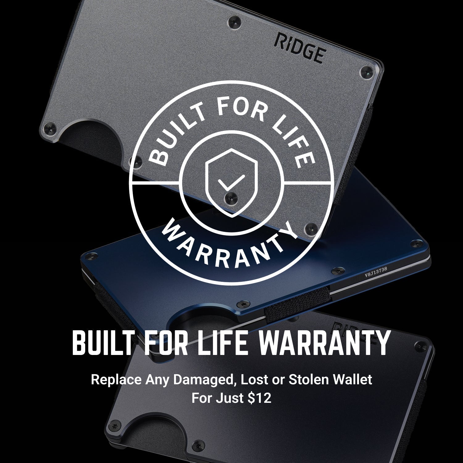 Ridge Wallet - Cleveland Browns - Carbon Fiber 3k