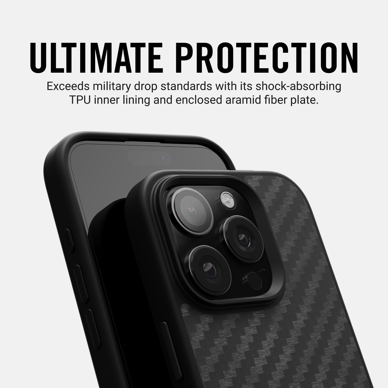 Ridge Phone Case - Carbon - iPhone 16 Pro Max